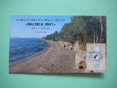Baltijos jūra Latvija 2001 Bukletas Mnh llt551bk