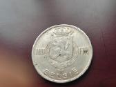 Sidabrine moneta Belgija 100 Franc. - nuotraukos Nr. 2