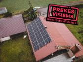 Saulės elektrinė moduliai panelės inverteriai vald - nuotraukos Nr. 31