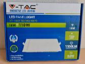 LED įmontuojama šviestuvas panelė 4000k, 18w