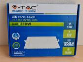 LED įmontuojama šviestuvas panelė 4000k, 18w - nuotraukos Nr. 12