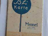 Memel krašto kelių žemėlapis
