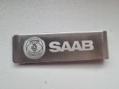 Saab banknotų klipsas