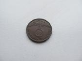 2 reichspfennig , Vokietija ,1937 D, 1937 F 1939 G - nuotraukos Nr. 2