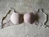 Kūno spalvos H&m liemenėlė su medvilne ir push up