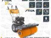 Stiga benzininės ir mechaninės šluotos - nuotraukos Nr. 3