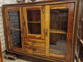 Vintažinė mid century palisandro masyvo indauja