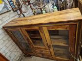 Vintažinė mid century palisandro masyvo indauja - nuotraukos Nr. 9