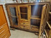 Vintažinė mid century palisandro masyvo indauja - nuotraukos Nr. 25
