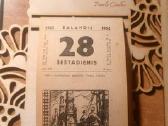 Kalendoriaus lapeliai įvairioms progoms 1935-2026 - nuotraukos Nr. 8