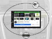 Volvo S60 V70 XC70 2004-07 Android multimedija GPS - nuotraukos Nr. 3