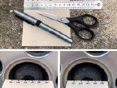 Bmw ratlankiu dangteliai 68mm 69mm 75mm Shadowline - nuotraukos Nr. 5