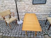 Vintažinis mid century tikmedžio kavos staliukas - nuotraukos Nr. 22