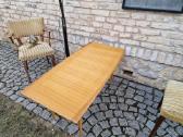 Vintažinis mid century tikmedžio kavos staliukas - nuotraukos Nr. 26