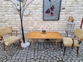 Vintažinis mid century tikmedžio kavos staliukas - nuotraukos Nr. 31