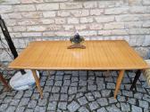 Vintažinis mid century tikmedžio kavos staliukas - nuotraukos Nr. 28