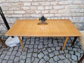 Vintažinis mid century tikmedžio kavos staliukas - nuotraukos Nr. 32