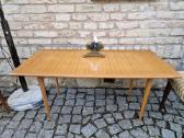Vintažinis mid century tikmedžio kavos staliukas - nuotraukos Nr. 34