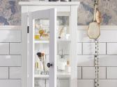 Ikea aukšta spintelė Hemnes su stiklinėmis durimis - nuotraukos Nr. 4