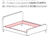 Jysk lovos rėmas Vedde - nuotraukos Nr. 4
