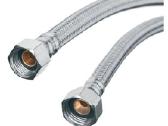 Lanksčiosios santechninės žarnelės G1/2"xg 3/8"