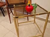 Vintažinis mid century žalvario Bauhaus staliukas - nuotraukos Nr. 11