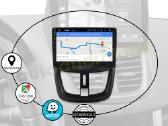 Peugeot 207 Cc 2006-15 Android multimedia GPS/WiFi - nuotraukos Nr. 11
