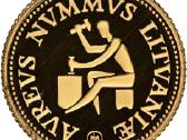 10 litų auksinė moneta Kalviukas, Lietuvos Bankas.