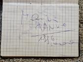 Tangomanija muzikinės laidos dalyvių autografai - nuotraukos Nr. 2