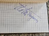 Tangomanija muzikinės laidos dalyvių autografai - nuotraukos Nr. 3