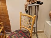 Vintažinės mid century natūralaus ratango kėdės - nuotraukos Nr. 26