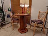 Vintažinės mid century natūralaus ratango kėdės - nuotraukos Nr. 30