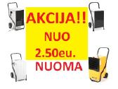 Pigi Drėgmės surinkėjų nuoma/ Šildytuvų nuoma