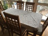 Linine staltiese 140x140 cm