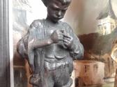 Perku skulptūrą špižinę ar bronzinę - nuotraukos Nr. 5