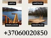 Pontoniniai lieptai, prieplaukos, aikštelės