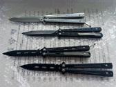 Įvairūs peiliai peteliškės balisong - nuotraukos Nr. 2