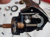 Shimano Daiwa ričių apratnavimas. Detalės. Tepalai