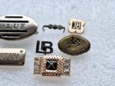 Metaliniai logotipai 7vnt.2€