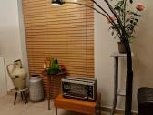 Vintažinis mid century Bilka juodo chromo toršeras - nuotraukos Nr. 11