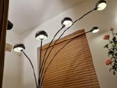 Vintažinis mid century Bilka juodo chromo toršeras - nuotraukos Nr. 12