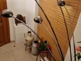 Vintažinis mid century Bilka juodo chromo toršeras - nuotraukos Nr. 25