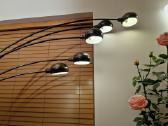 Vintažinis mid century Bilka juodo chromo toršeras - nuotraukos Nr. 30