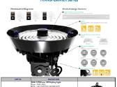 LED Ufo 200w šviestuvas Transformer - nuotraukos Nr. 2