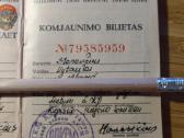 Komjaunimo bilietas išduotas kareiviui - nuotraukos Nr. 2