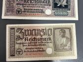 Germany 50, 20 reichsmark 1940-1945 banknotai Unc - nuotraukos Nr. 3