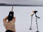 Pamesto žiedo paieška metalo detektoriumi - nuotraukos Nr. 2