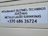 Metalo laužo supirkimas Buitinės tech. išvežimas