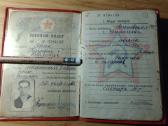 Karinis bilietas 1963-1964, 1968, 1972 Vilnius - nuotraukos Nr. 2