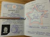 Karinis bilietas 1966 medicinos sesutė Kauno r. - nuotraukos Nr. 2